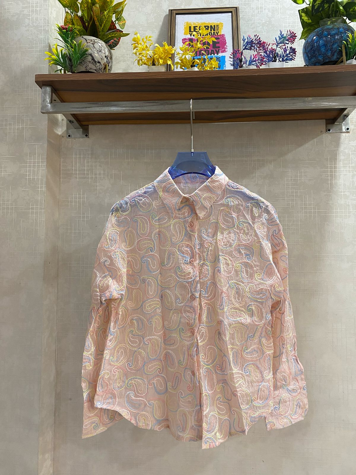 Beautiful Embroidered Shirt FT077