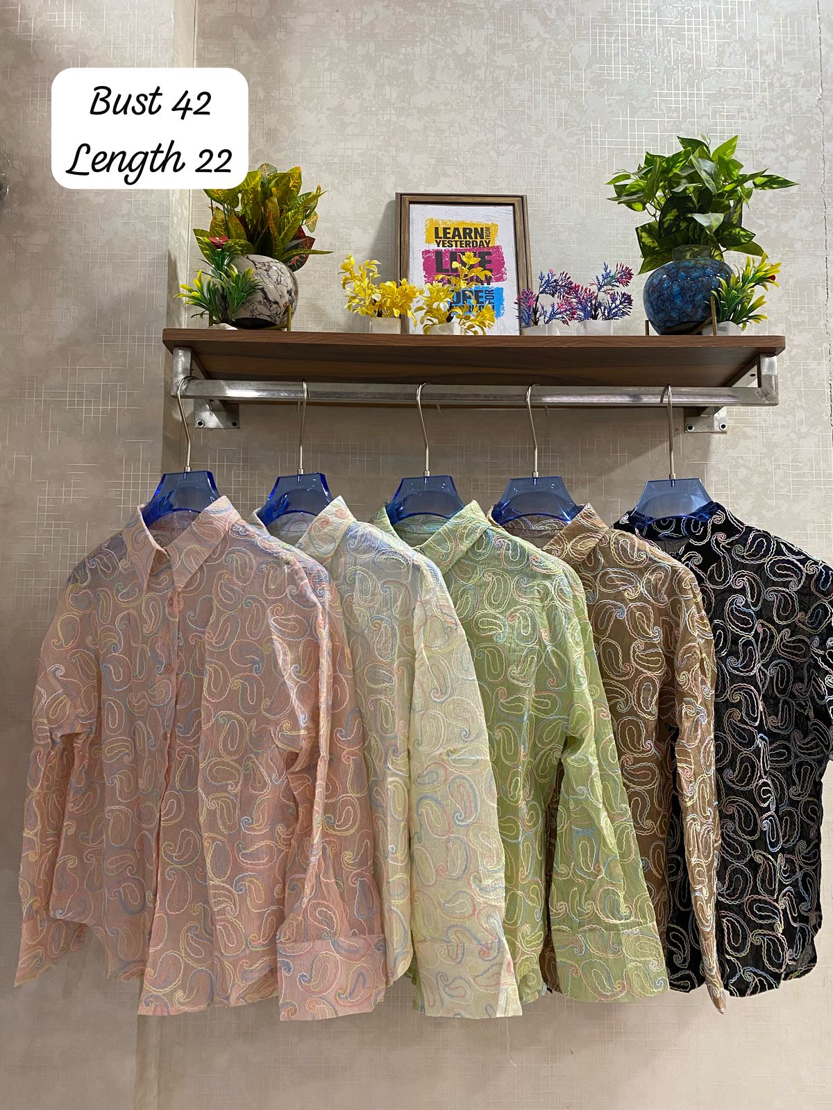 Beautiful Embroidered Shirt FT077