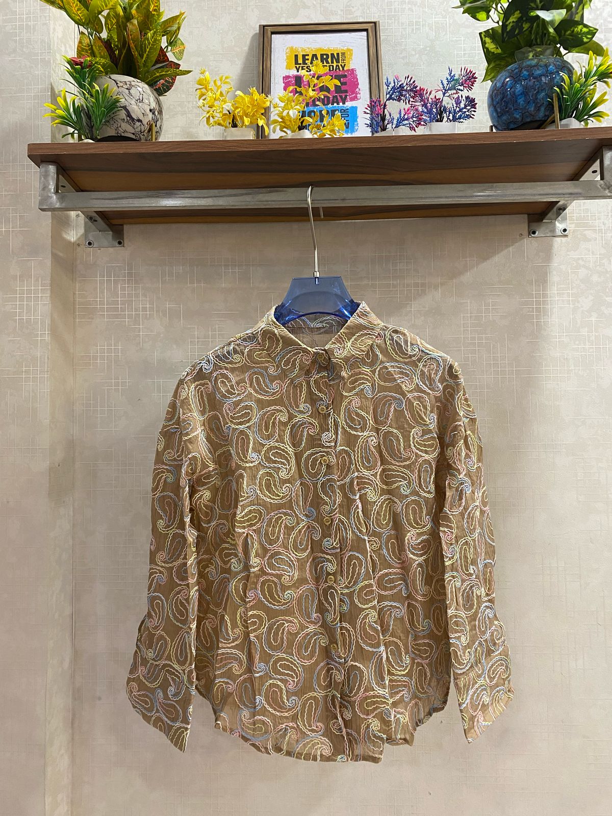 Beautiful Embroidered Shirt FT077