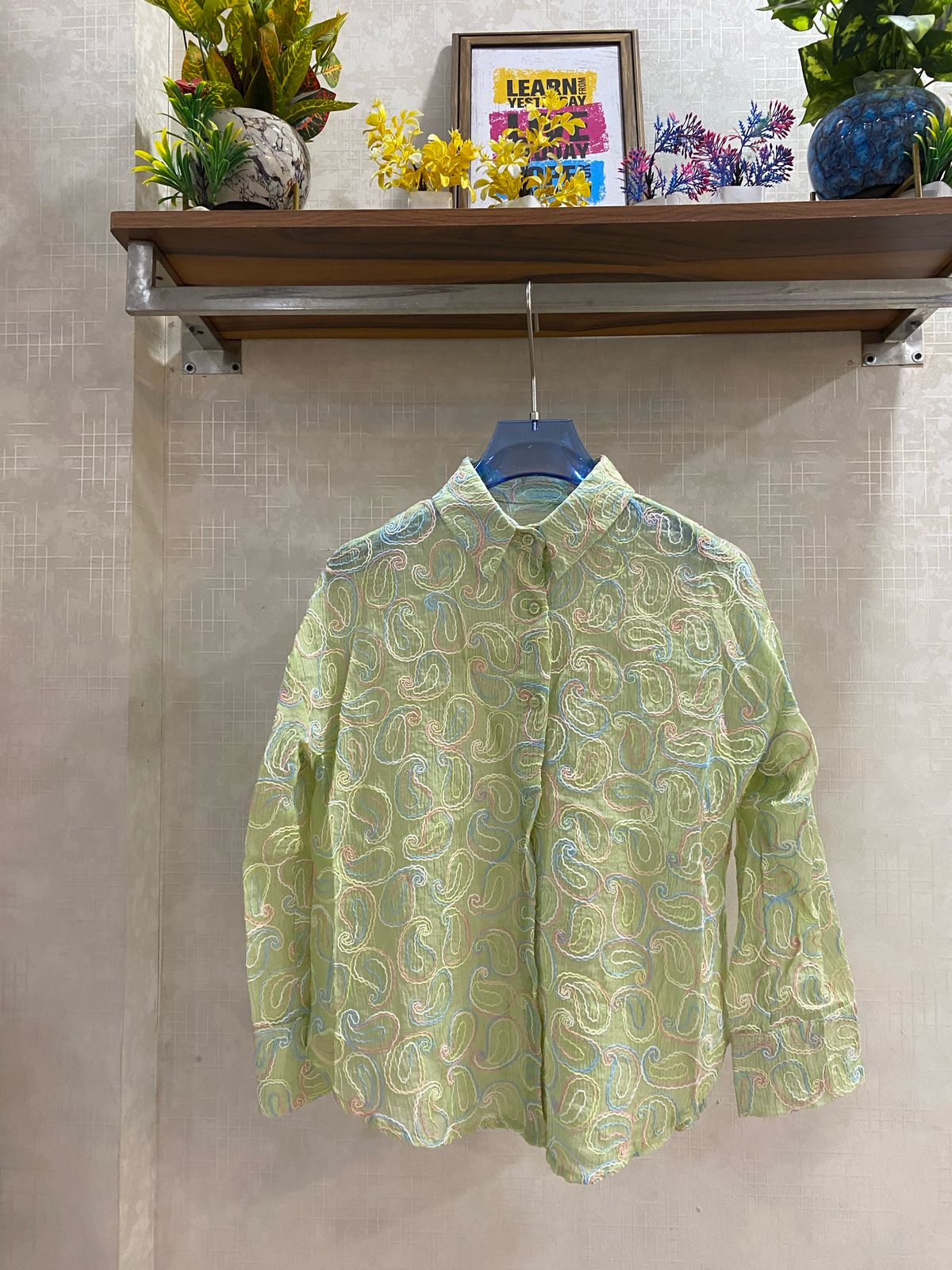 Beautiful Embroidered Shirt FT077
