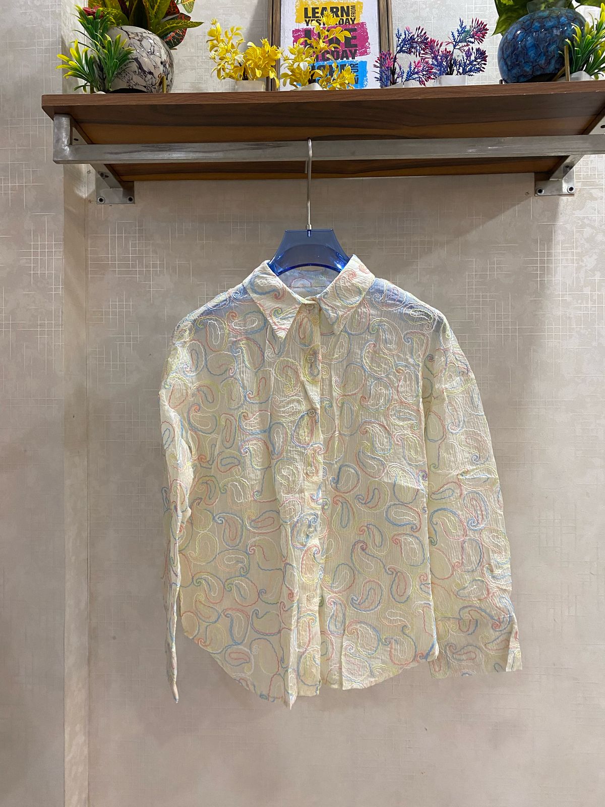 Beautiful Embroidered Shirt FT077