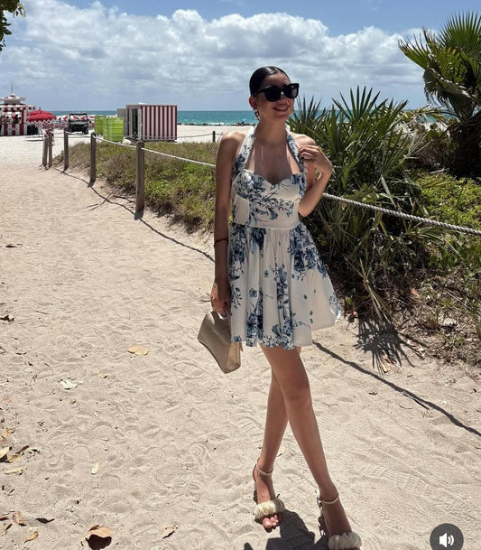 Beautiful Floral Dress FT054