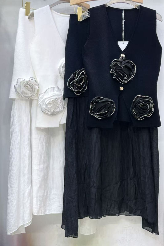 Beautiful Floral Twinset 2 Pc Set FT219