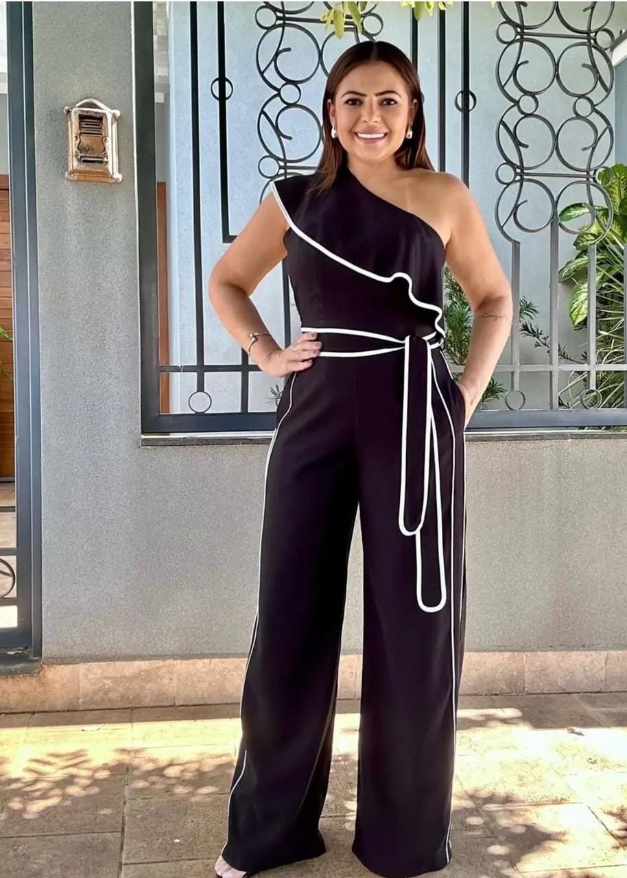 Beautiful Jumpsuit With Belts FT137