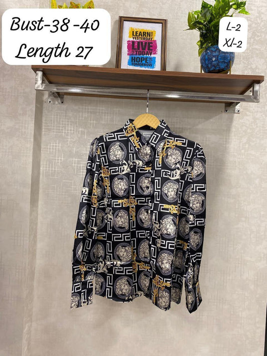 Beautiful Pattern Print Shirt FT177