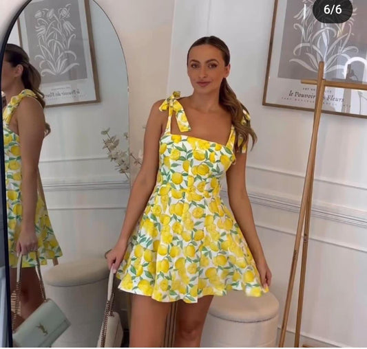 Beautiful Printed Dress FT197