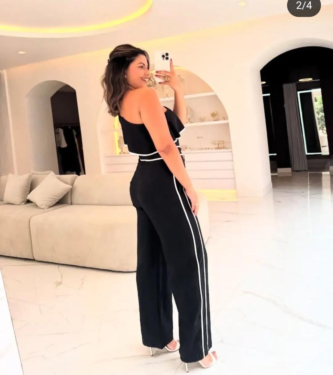 Beautiful Jumpsuit With Belts FT137