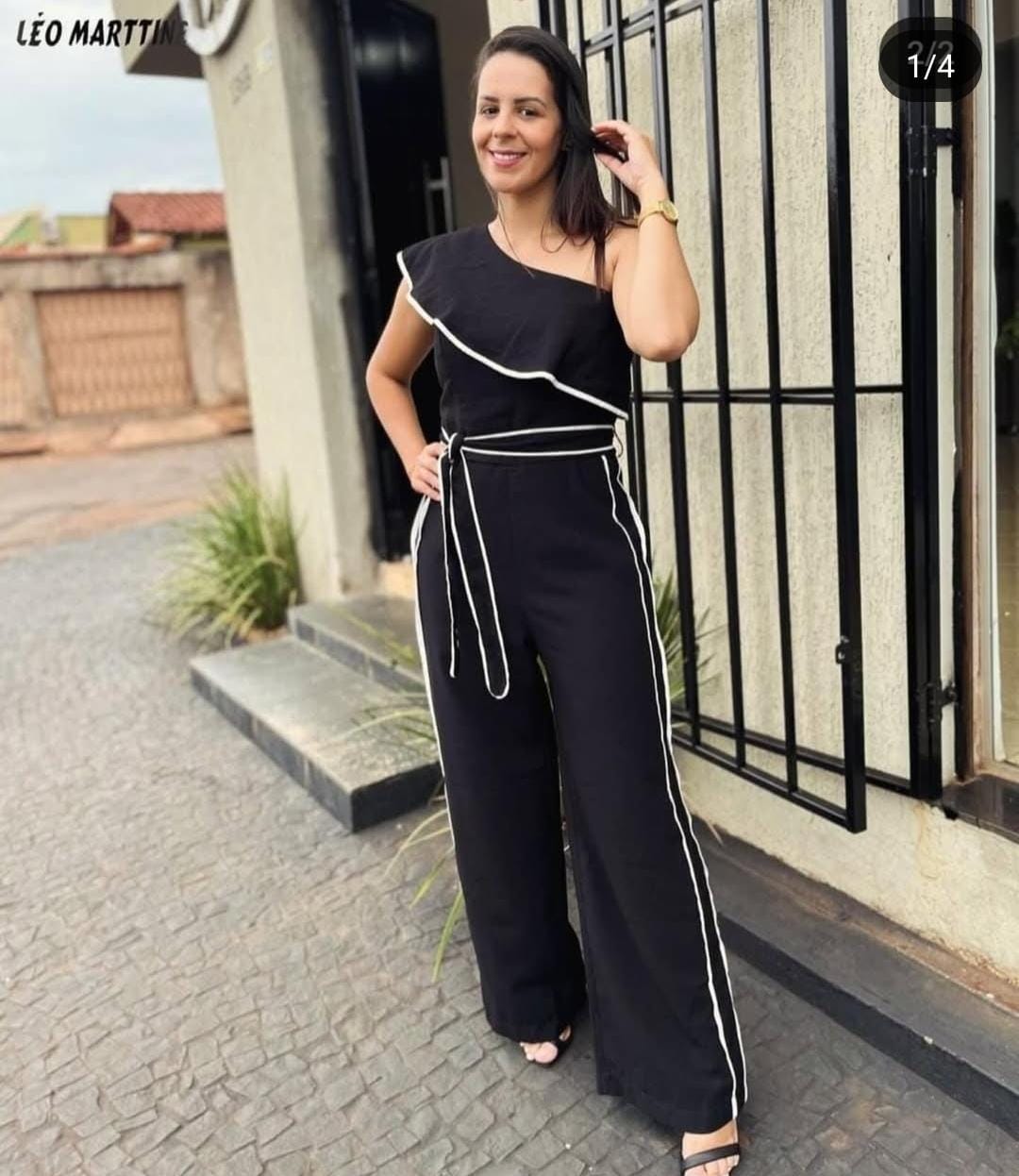Beautiful Jumpsuit With Belts FT137