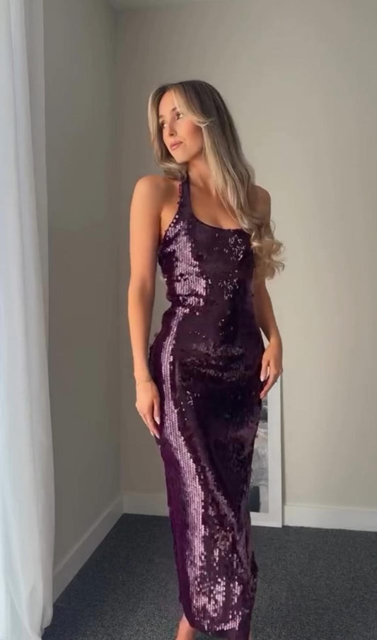 Beautiful sequence dress FT055