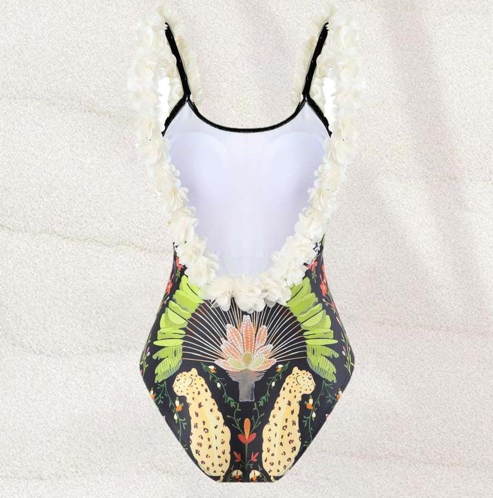 New Swimsuit With Sarong FT025