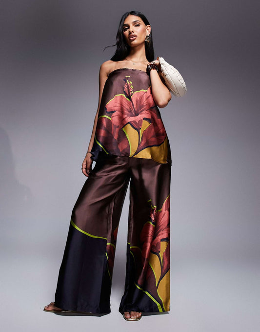 Stunning Print Co-Ord Set FT214