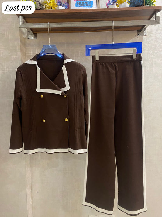 Buttoned Co-Ord Set FT237