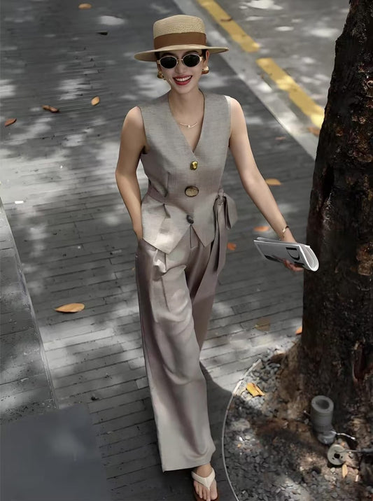 Vest And Pants Set FT261