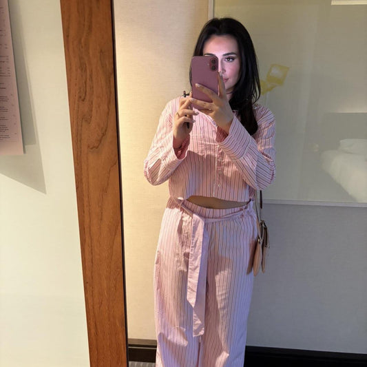 Striped Co-Ord Set FT264