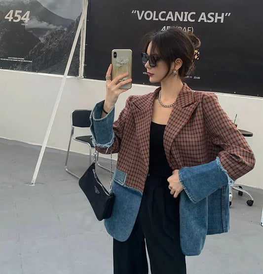 Beautiful Denim Blazer FT299