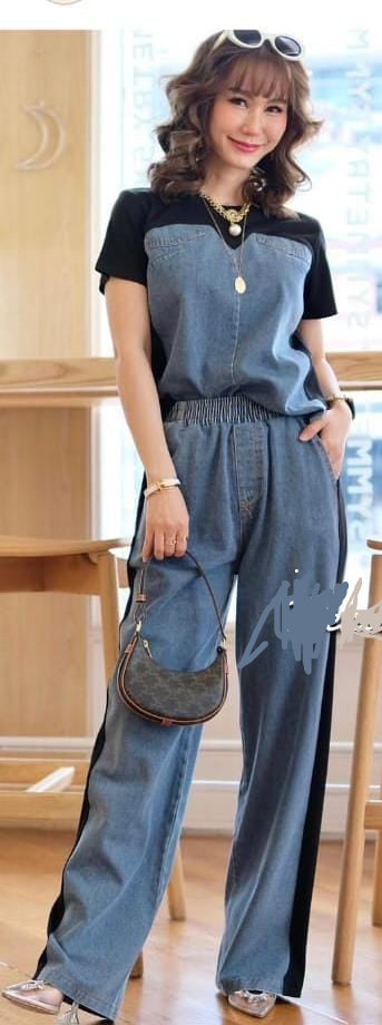 Denim Coord Set FT315