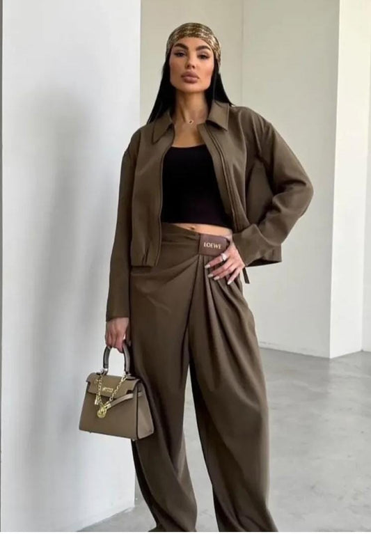 Elegant Drape Jacket FT393