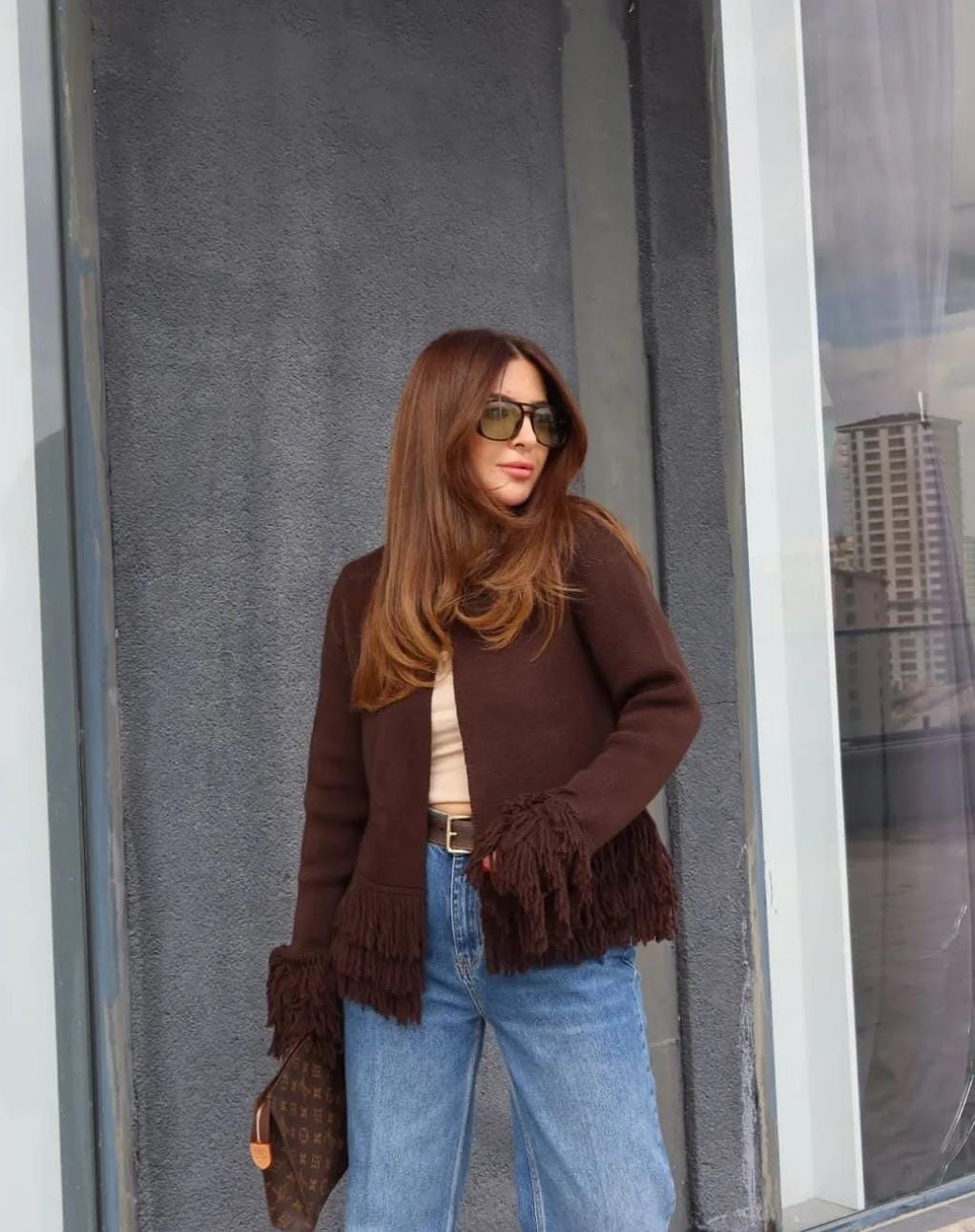 Fringes Knitted Cardigan FT395