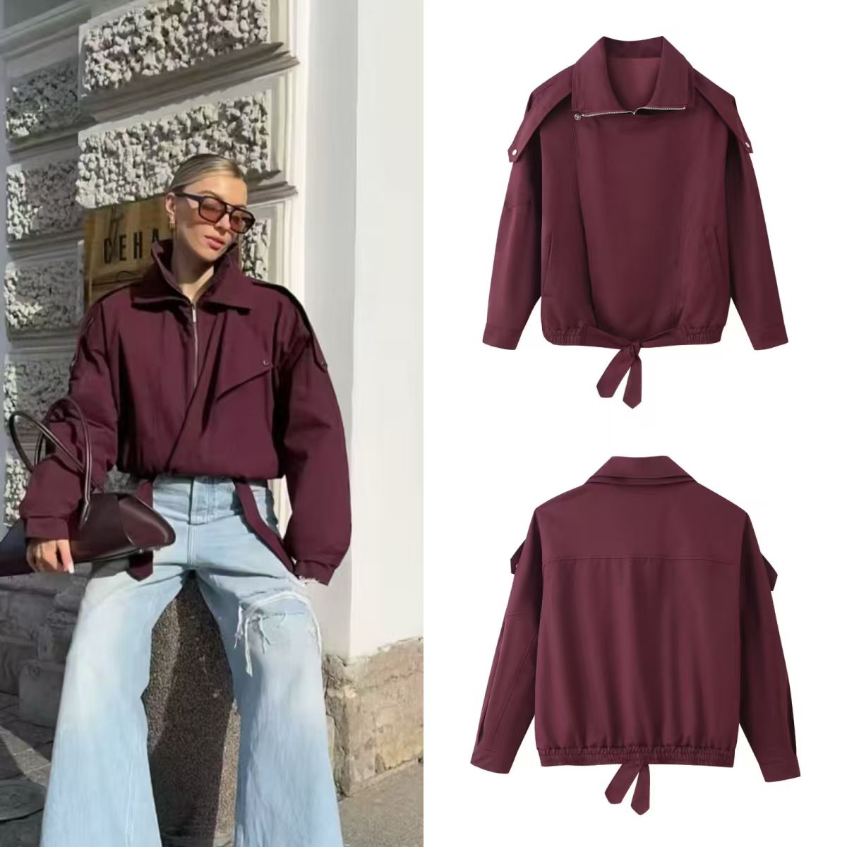 Aliana Bomber Jacket FT396