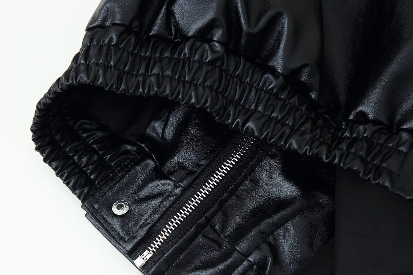 Exclusive Faux Leather Jacket FT397