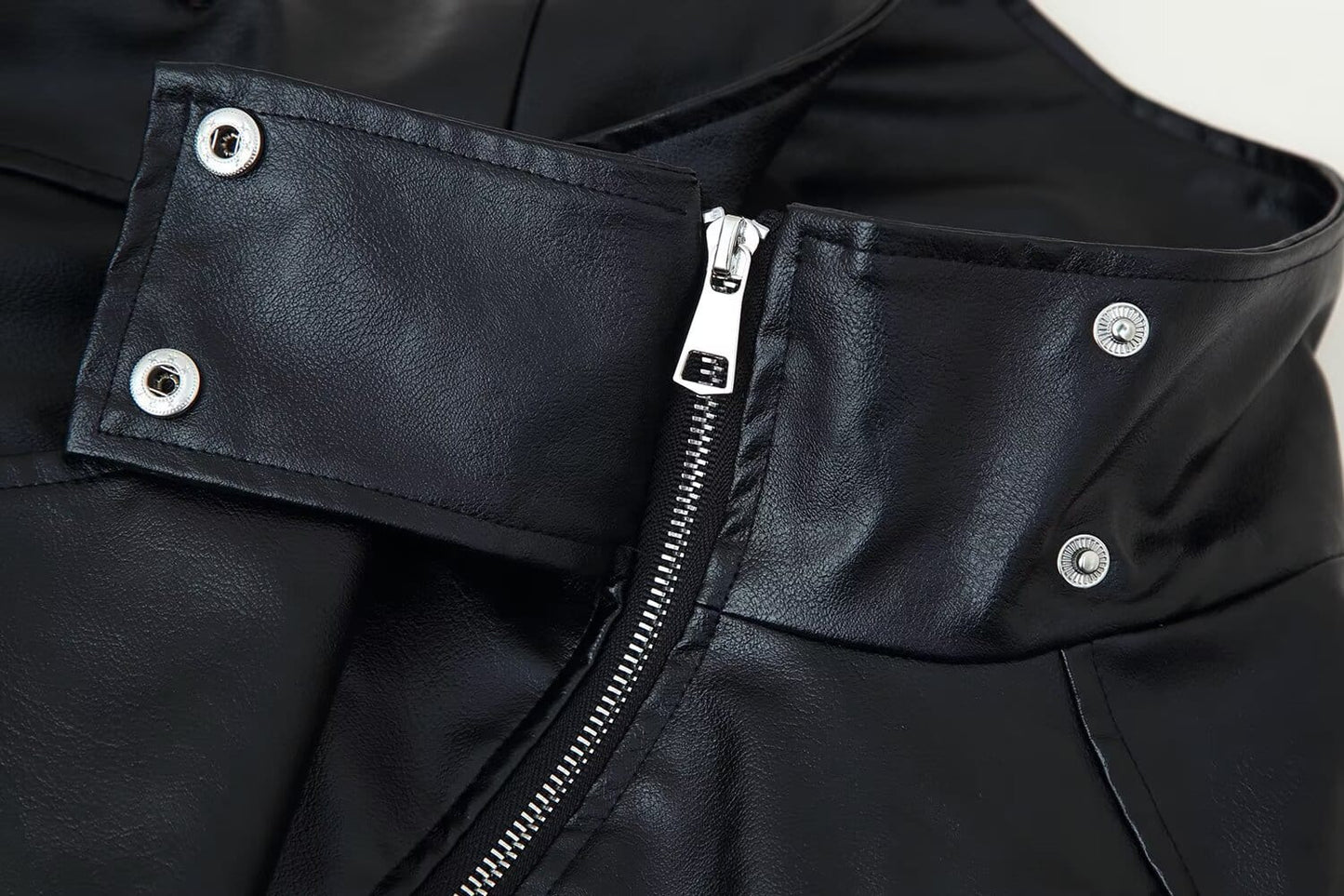 Exclusive Faux Leather Jacket FT397