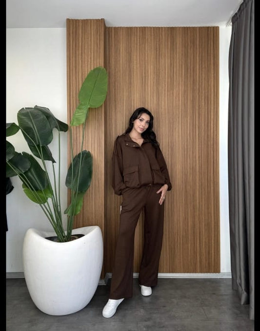 Classic zipper Co-Ord Set FT405