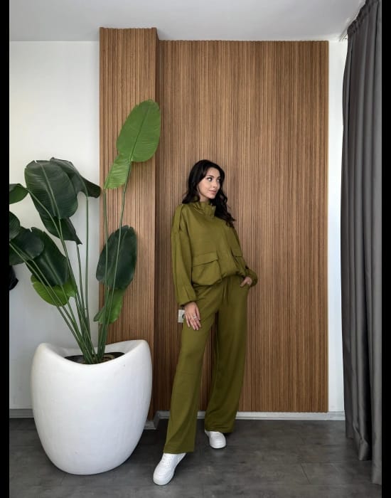 Classic zipper Co-Ord Set FT405