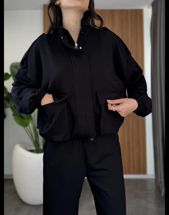 Classic zipper Co-Ord Set FT405