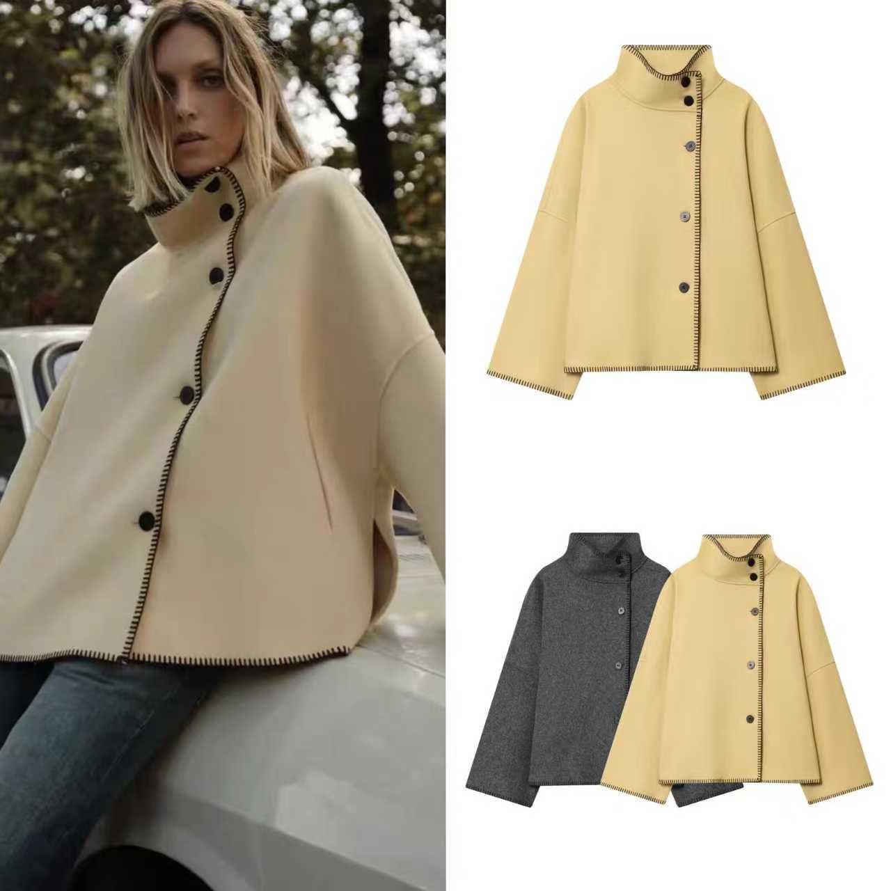 Woolen Ponchu Style Coat/Jacket FT409