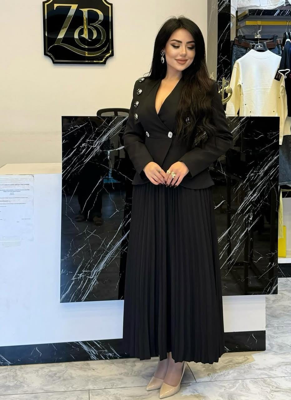 Regal Blazer and Skirt Set FT419