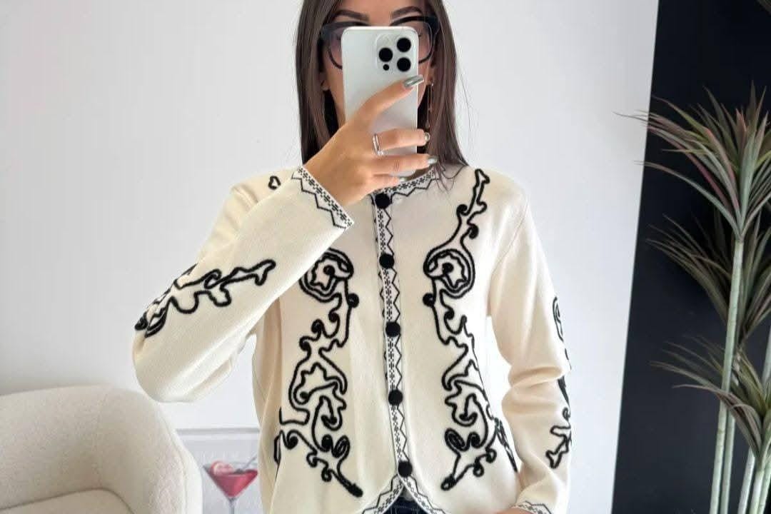 Fully Embroidered Woolen Coord Set FT421