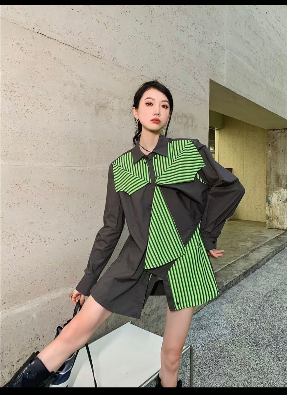 Exclusive Stripe Shirt FT425