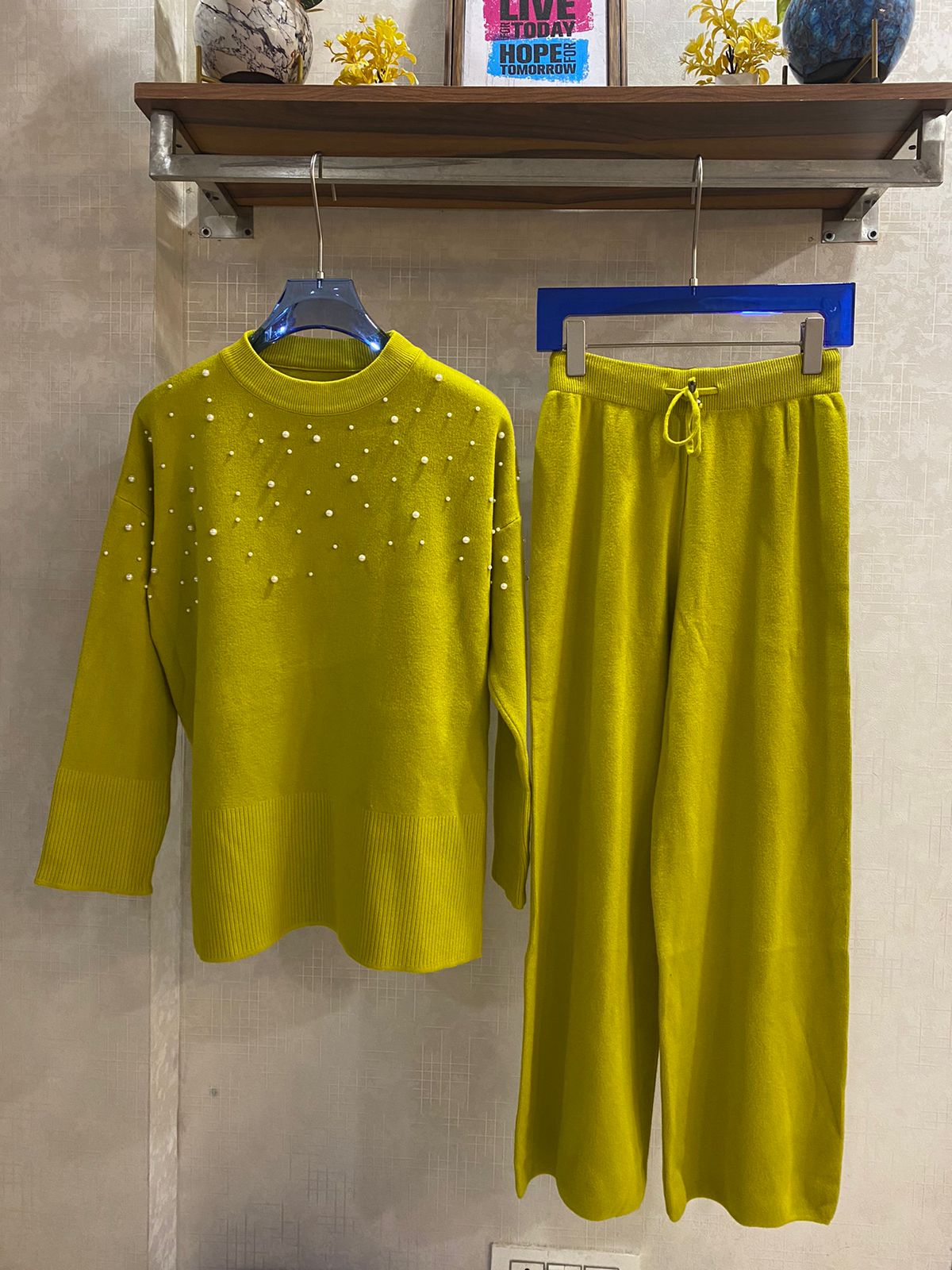 Pearl Embellished Coord Set FT438