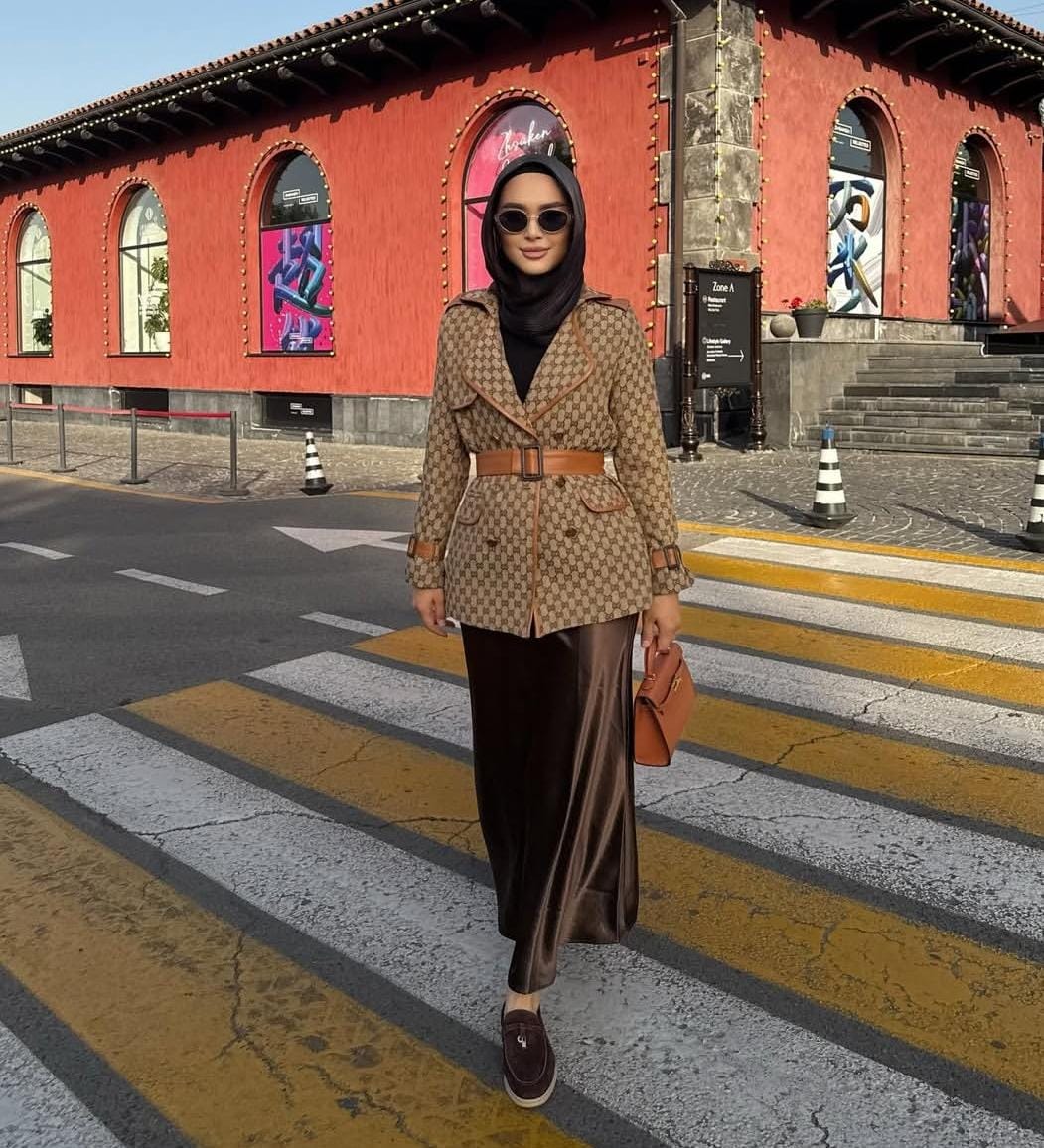 Luxe Premium Blazer With Belt FT441