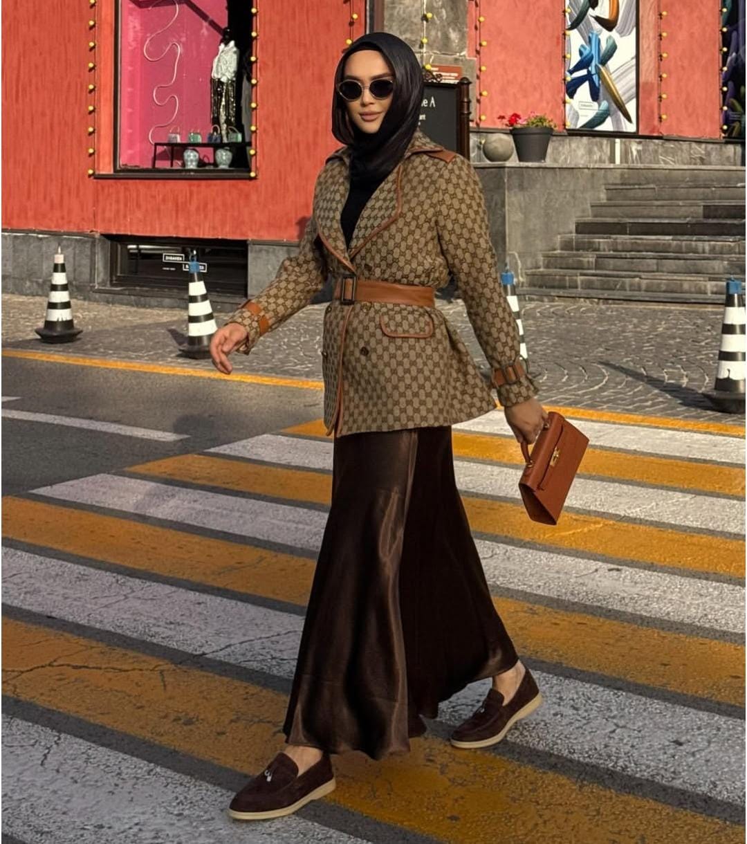 Luxe Premium Blazer With Belt FT441