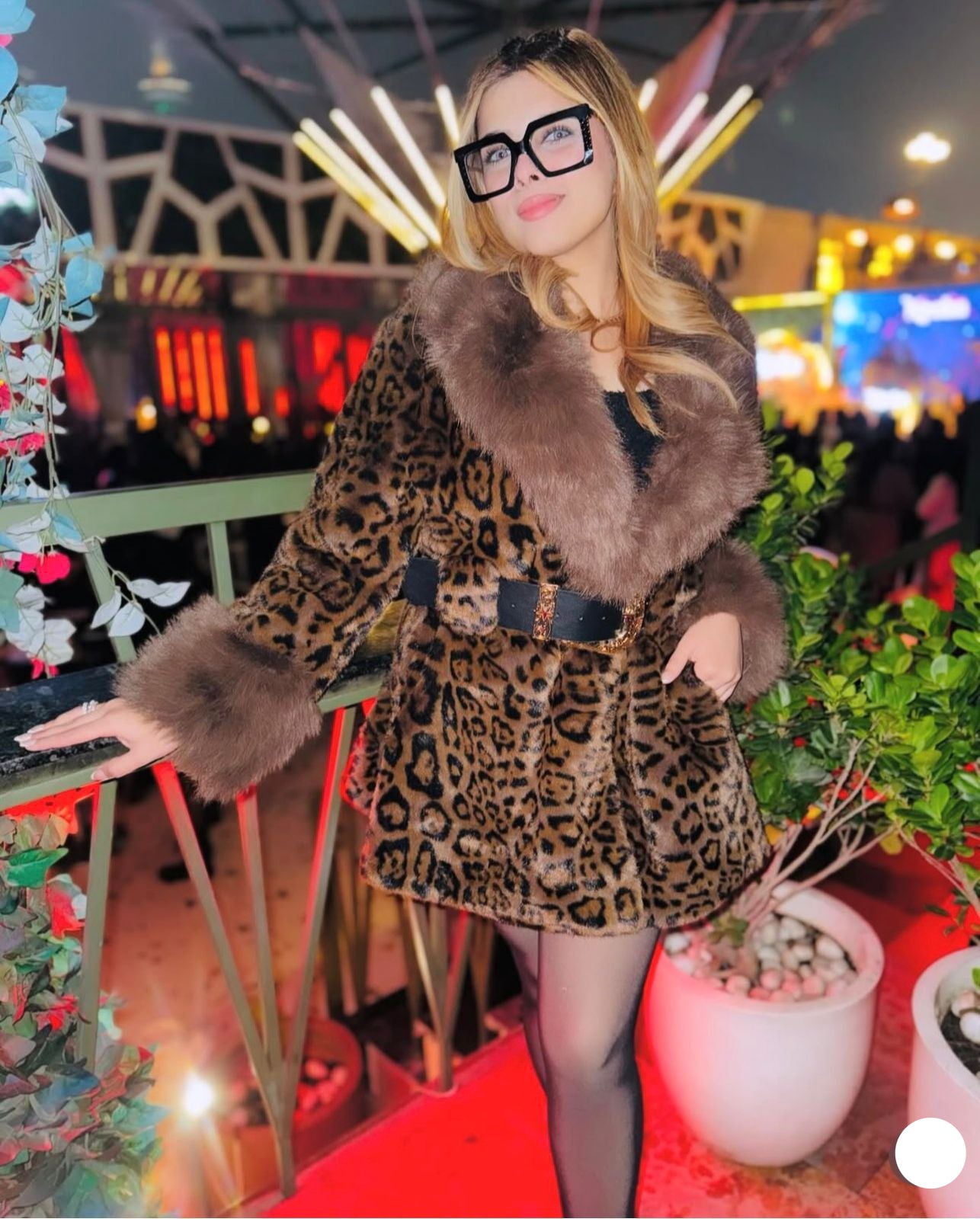 The Royal Plush Fur Coat FT459