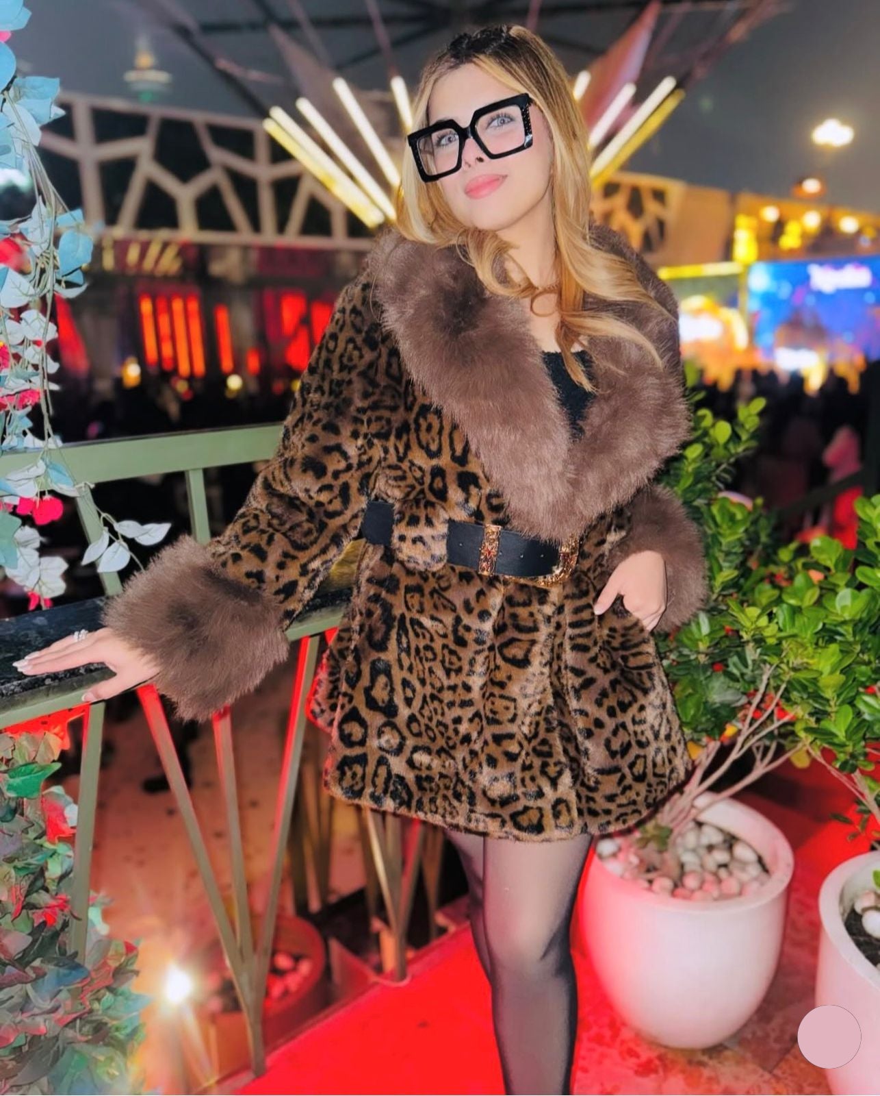 The Royal Plush Fur Coat FT459