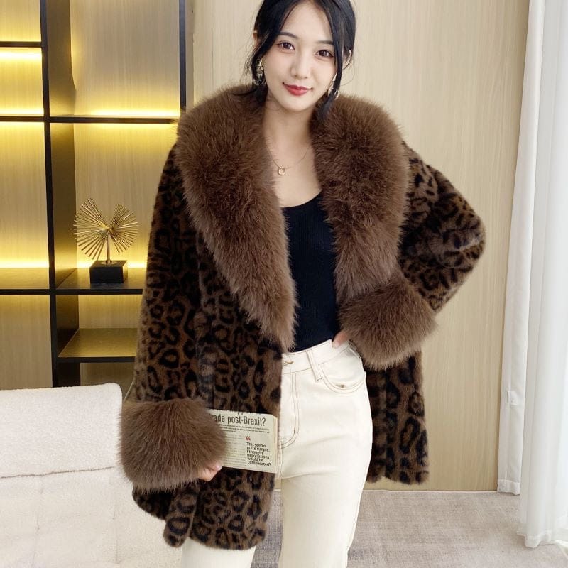The Royal Plush Fur Coat FT459