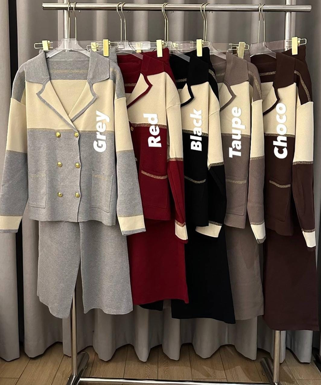 Elevated Knitted Coord Set FT465