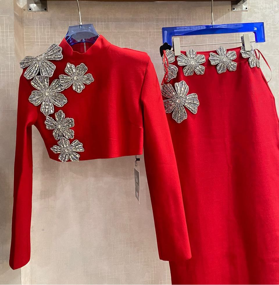 Beautiful Showstopper Skirt Set FT467