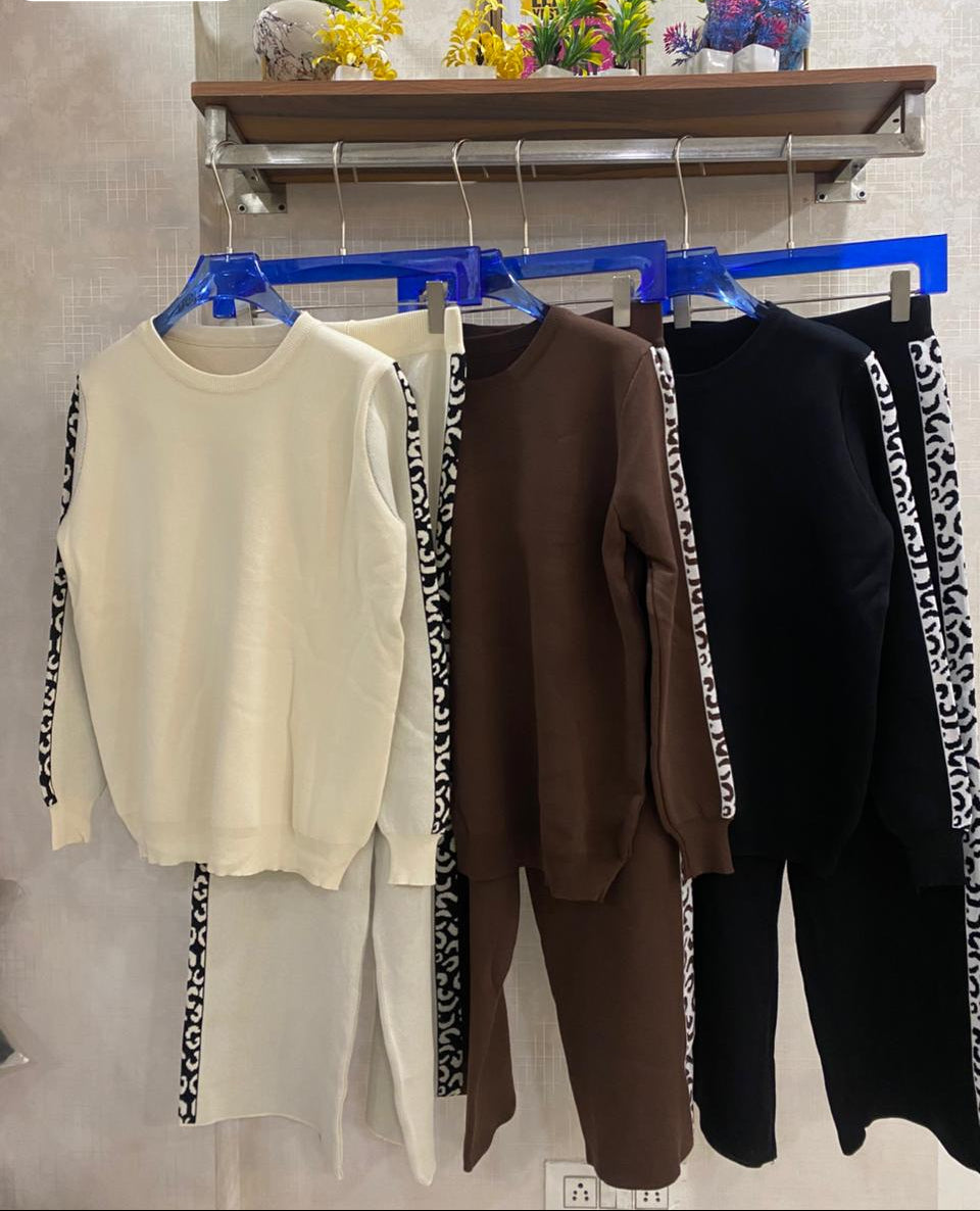 Elegant Woolen Coord Set FT470