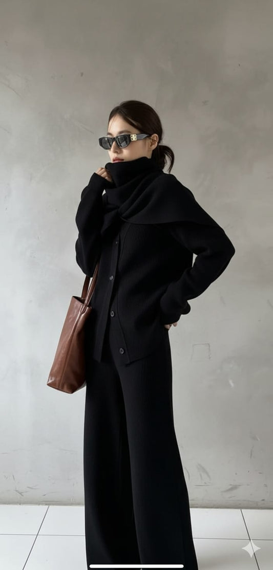 Elegant Woolen Cardigan FT477