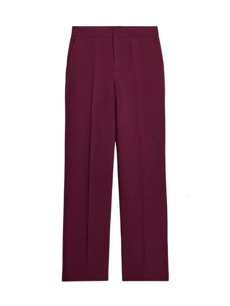 Burgundy Feather Blazer FT486