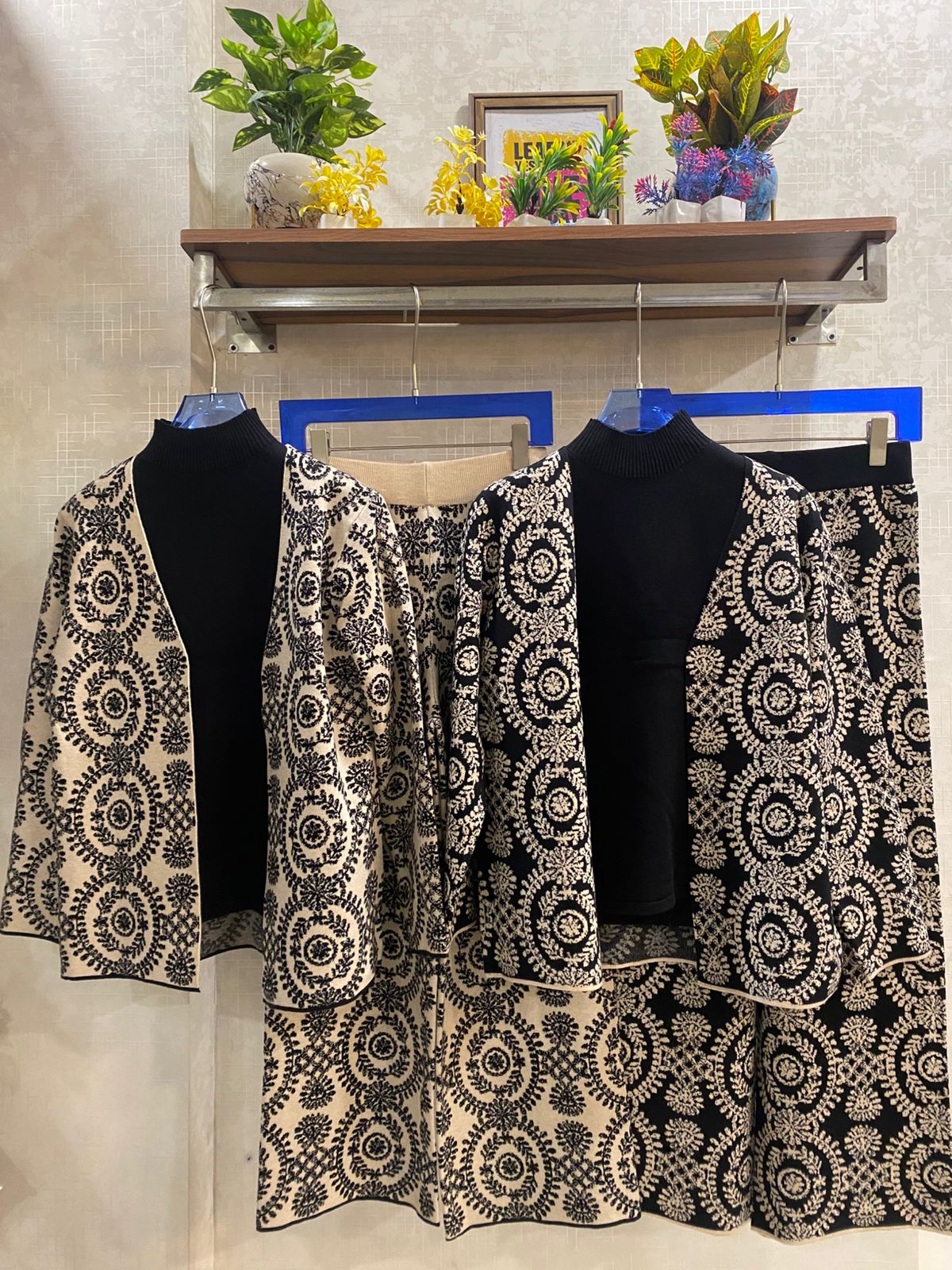 Athens Woolen 3 pcs Coord Set FT493