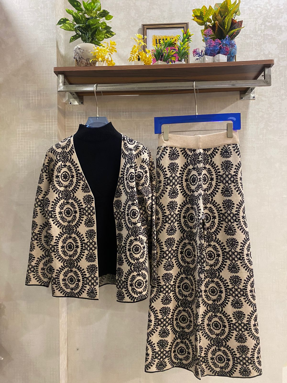 Athens Woolen 3 pcs Coord Set FT493