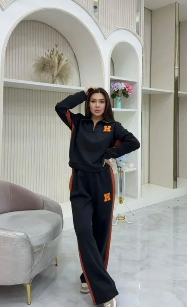 Contrast Stripe Tracksuit FT504