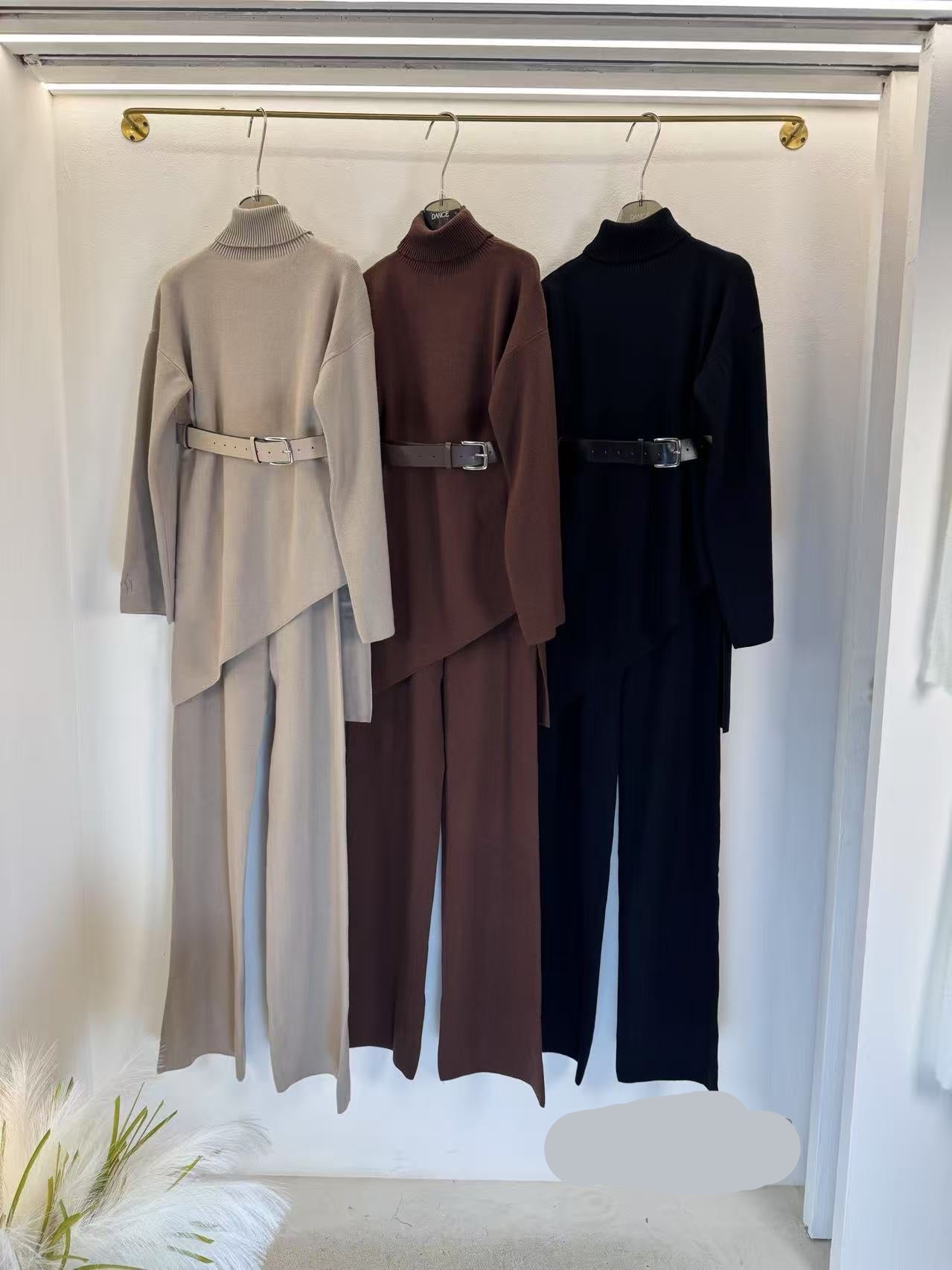 The Asymmetric Heavy Woolen Set FT517