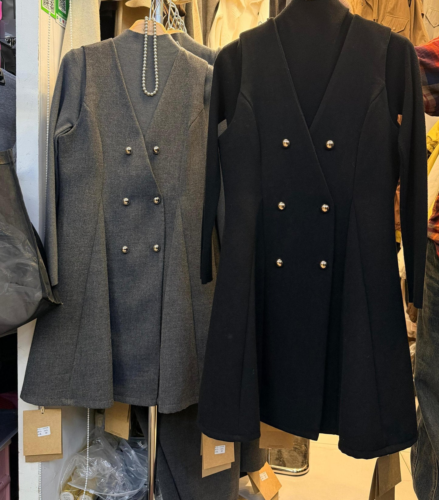 Luxe Structured 2 pcs Blazer Dress FT522