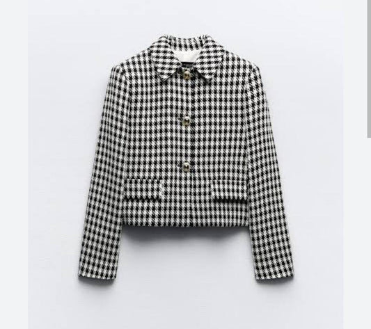 Audrey Houndstooth Jacket FT538