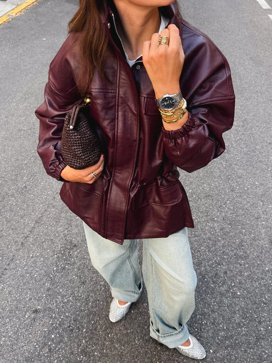 Jenelia Bomber Style Jacket FT551